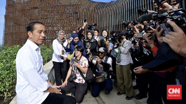 Jokowi Namai Kantor Presiden di IKN "Istana Garuda"